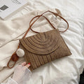 Bolsa Clutch de Palha Aurora